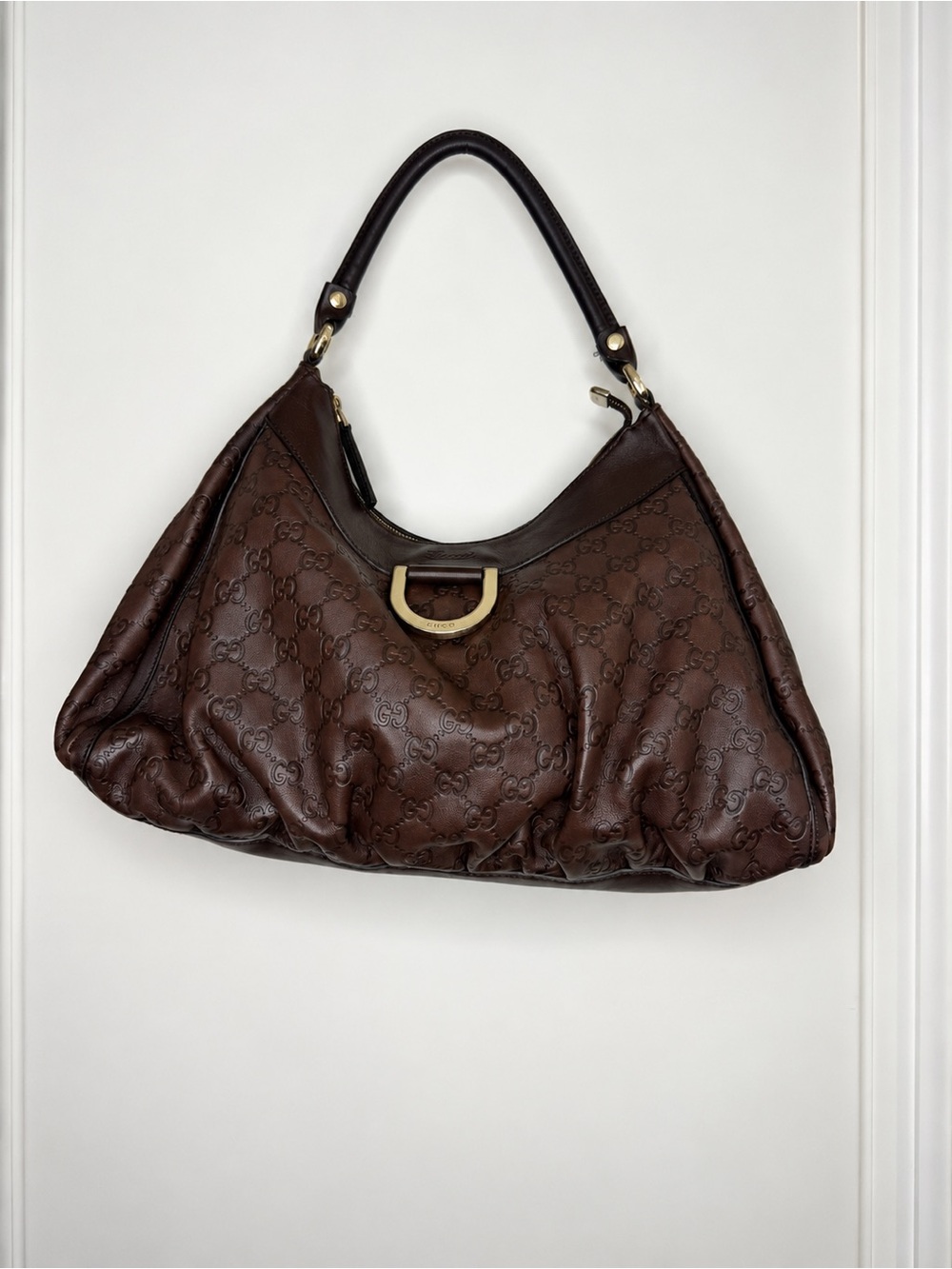 Gucci Guccissima Abbey D-Ring Bag